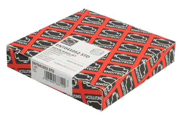 71 (STD) 1,2-2-1,2 Zestaw pierścieni tłoka do VW, ENT041052 STD, ENGITECH w ofercie sklepu e-autoparts.pl 